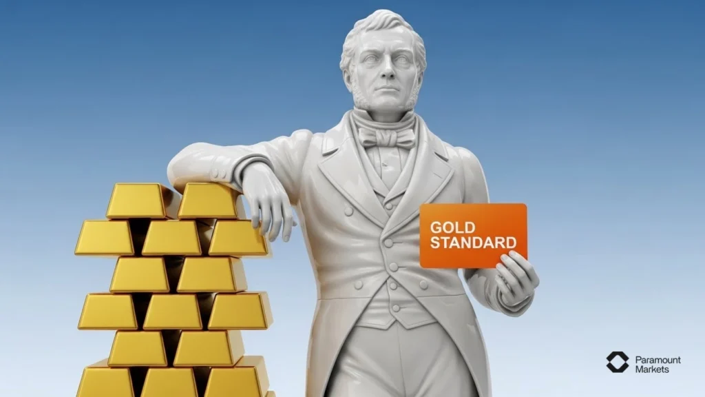 مفهوم استاندارد طلا (Gold Standard)؛ سنجش ارزش اسکناس‌های کاغذی در برابر شمش‌های طلا در ترازوی اقتصادی
